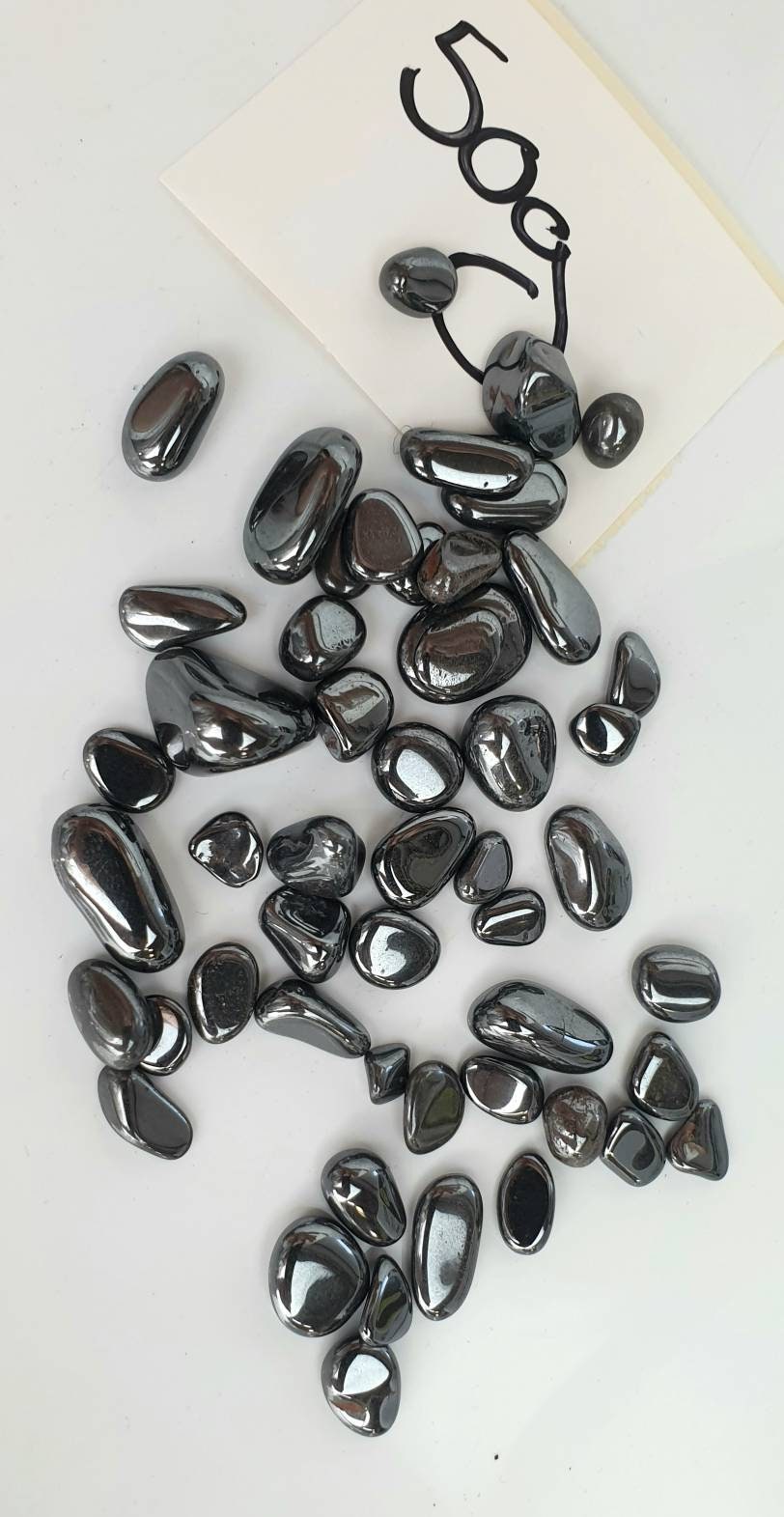 Small Hematite Crystal Tumblestones 50g Bag Jewelry Making Arts Crafts