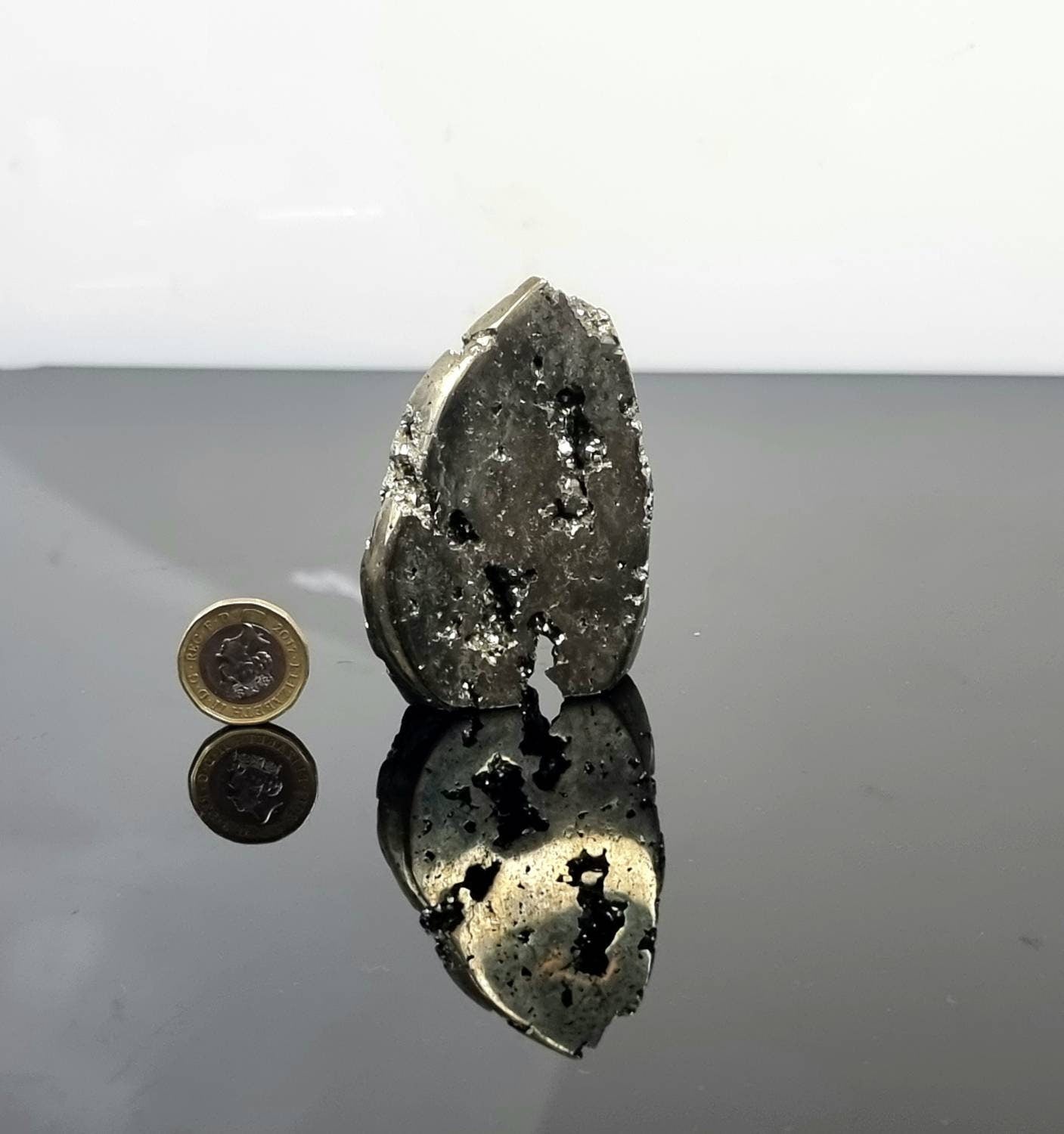 10) Peruvian Crystal Pyrite Freeform