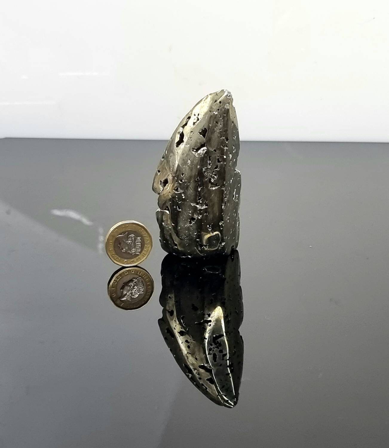 8) Peruvian Crystal Pyrite Freeform