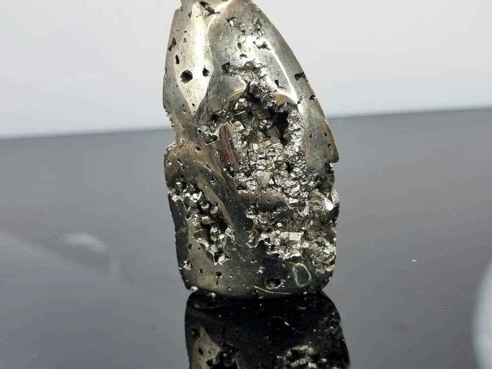 8) Peruvian Crystal Pyrite Freeform