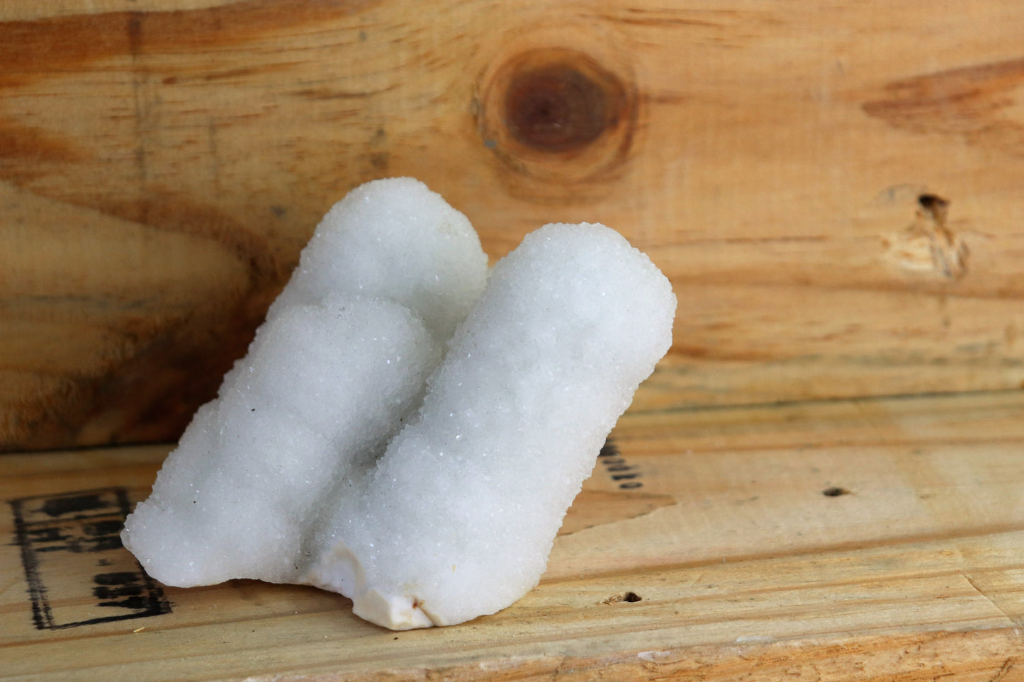 28) Large Quartz Stalactite Crystal Coral / Spirit / Cactus Quartz