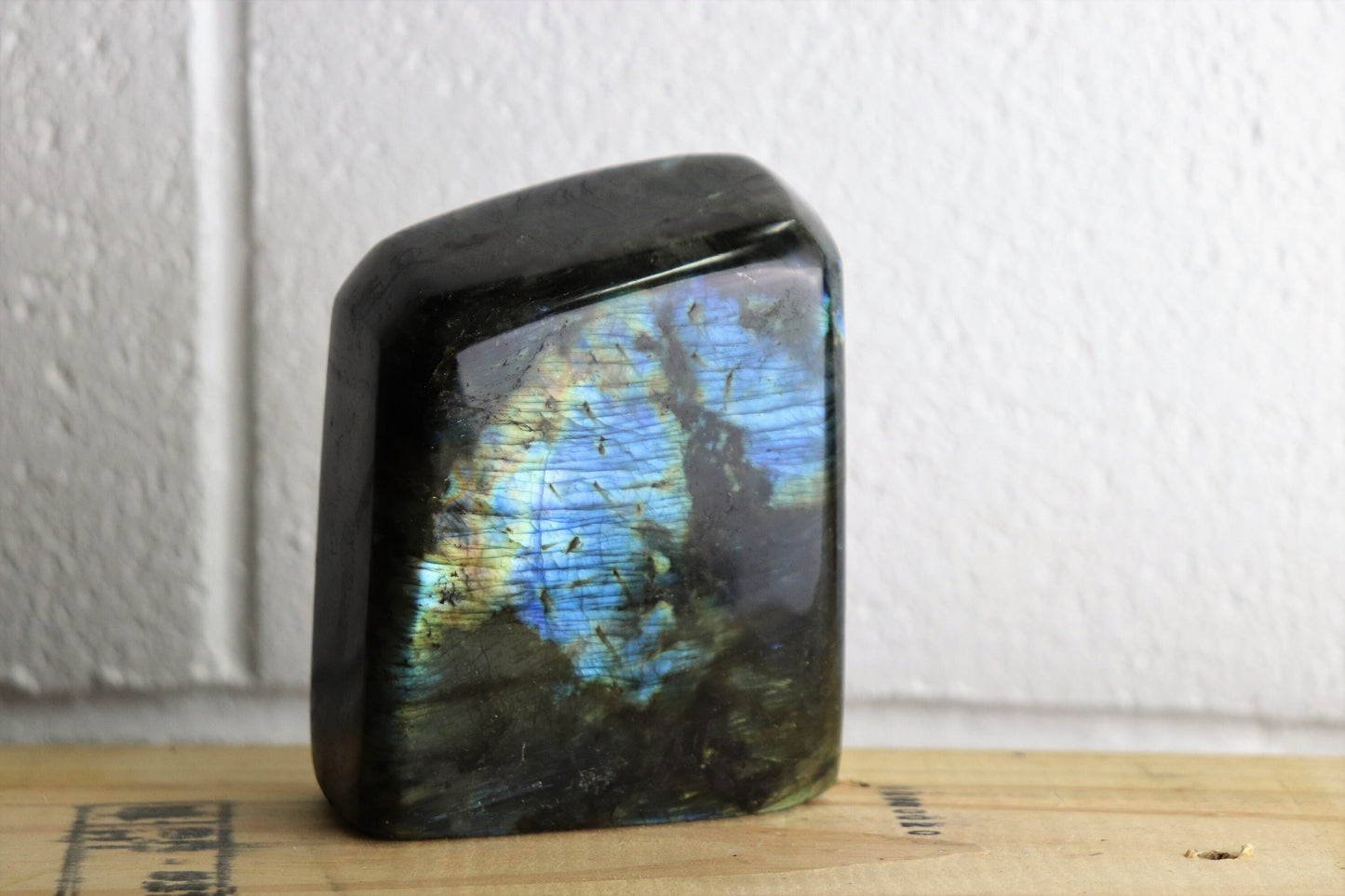 1) Labradorite Crystal Polished AAA Grade