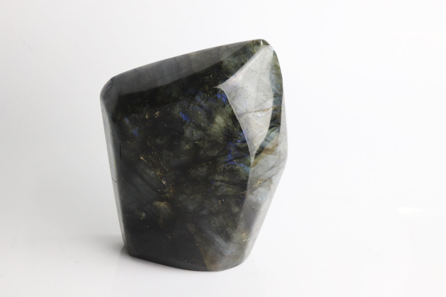 86) Large Labradorite Crystal Polished AAA Grade