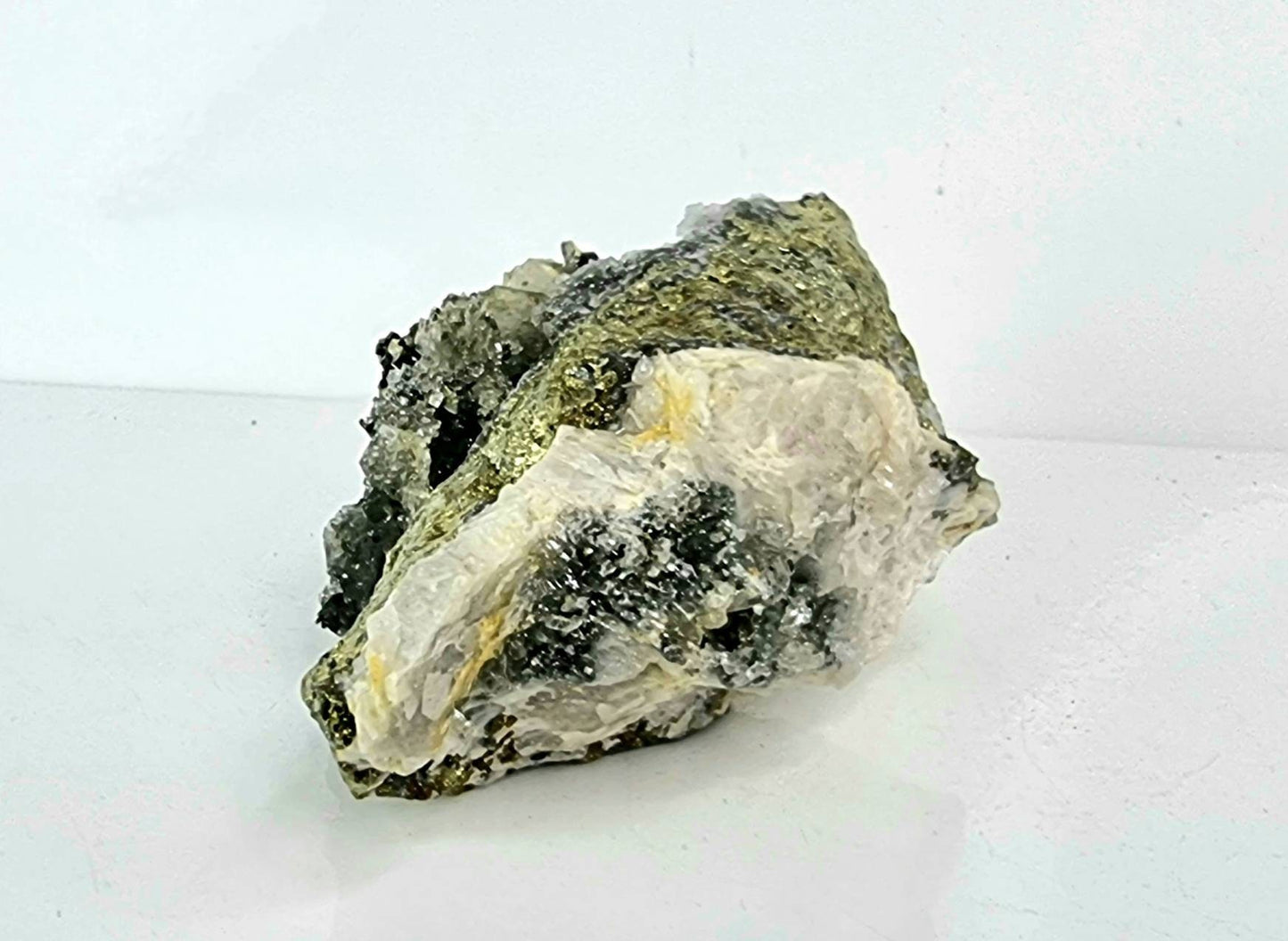 4) Marcasite Pyrite Crystal Specimen