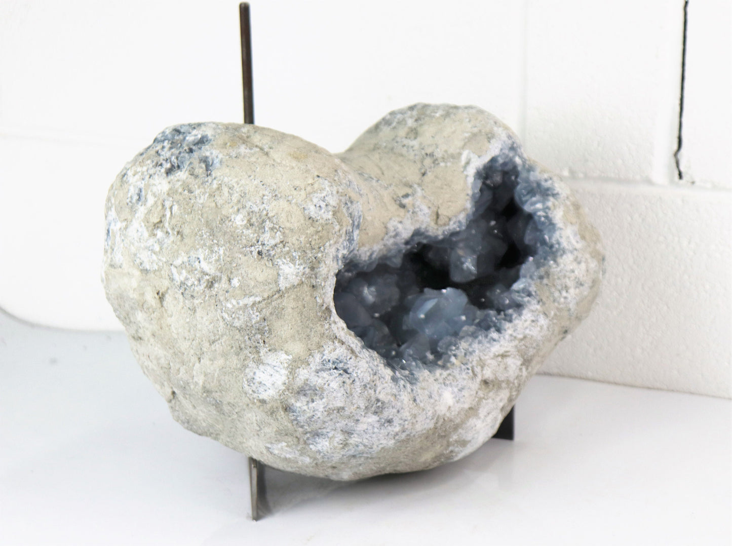 66) XL Large Celestite Crystal Premium Geode 23.85 KG