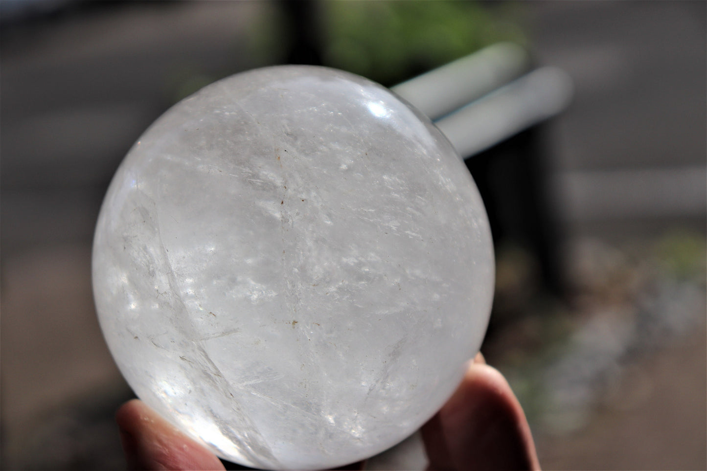 95) Quartz Crystal Sphere