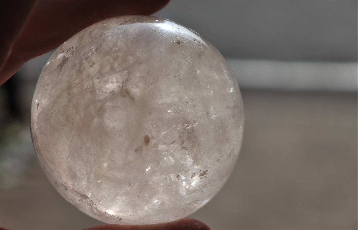 58) Quartz Crystal Sphere