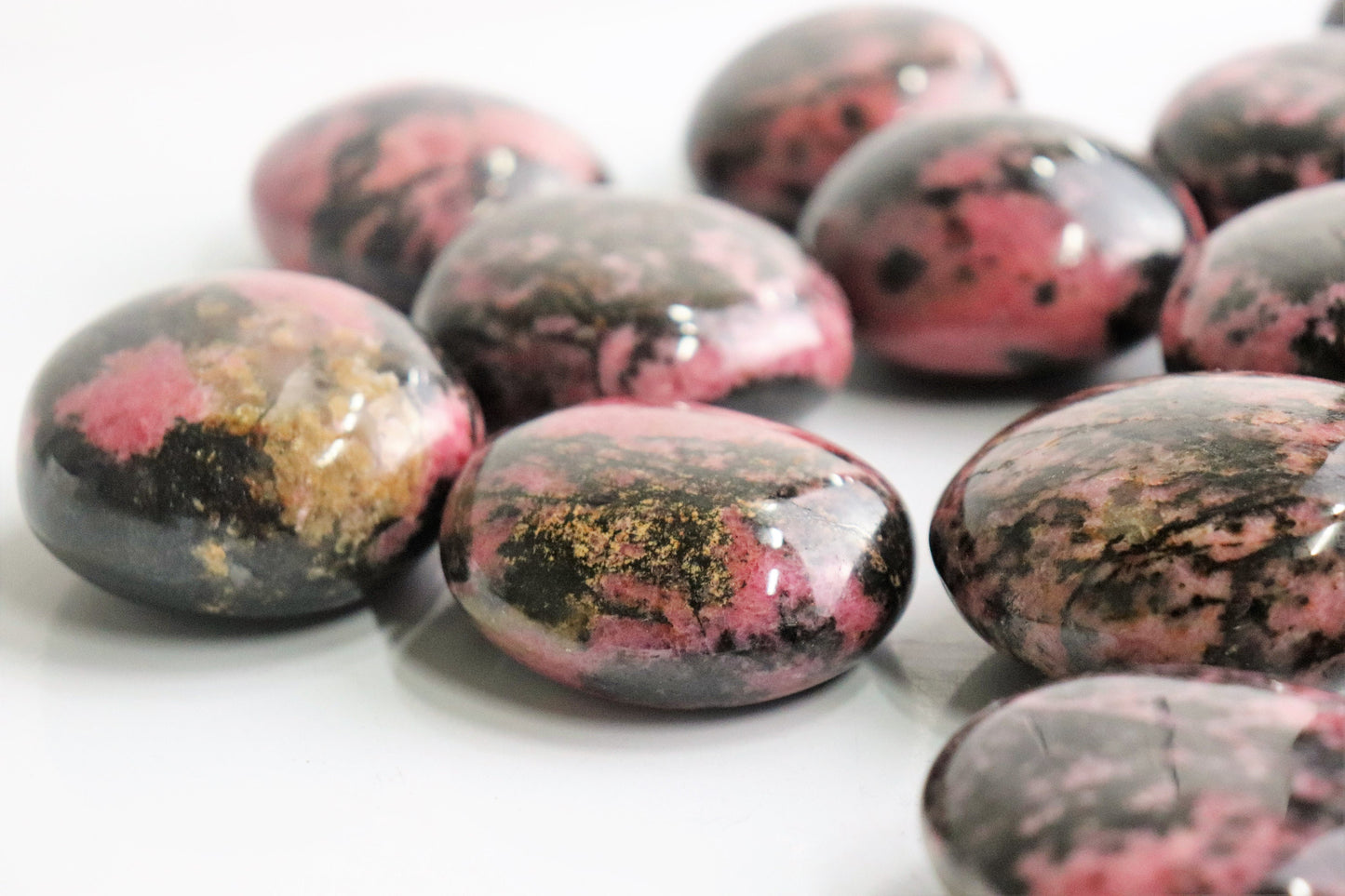 Large Rhodonite Crystal Palmstone Gallet Madagascar