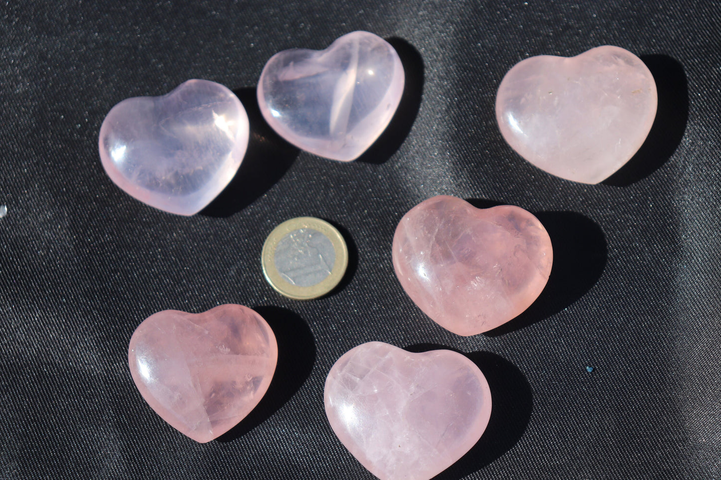Rose Quartz Crystal Heart