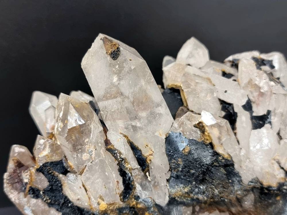 25) large Quartz Crystal Cluster