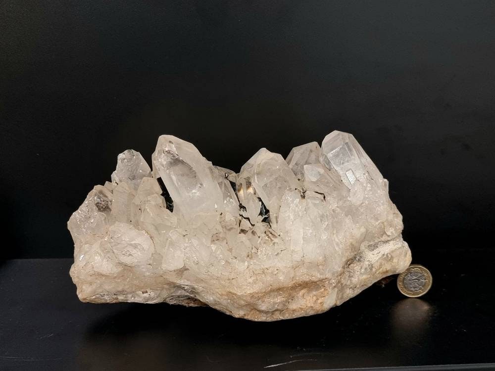 31) large Quartz Crystal Cluster