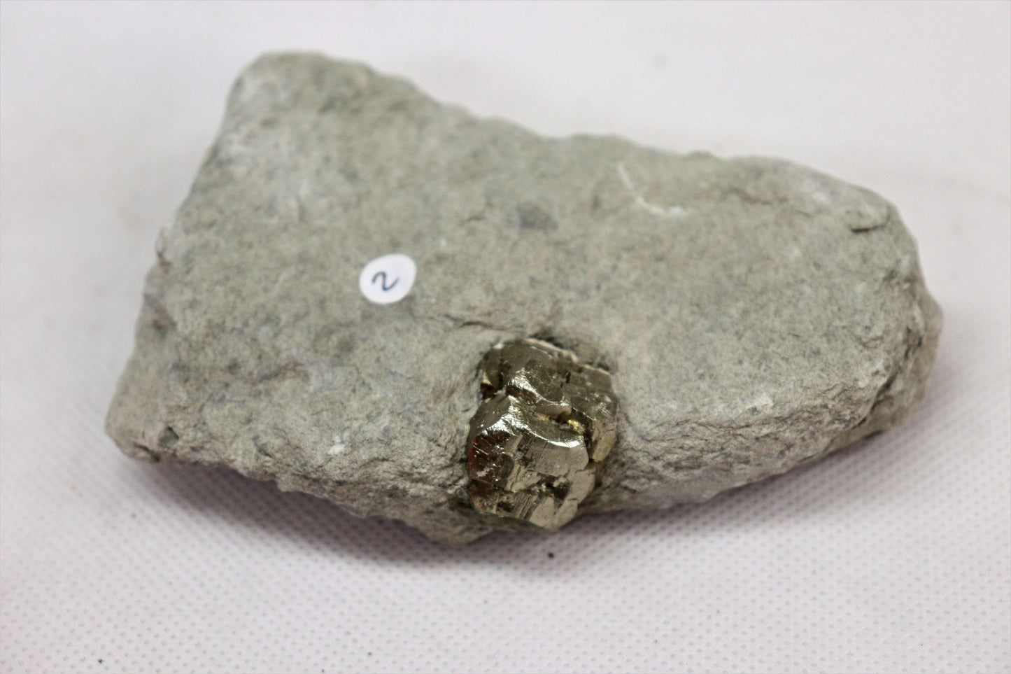 2PYB10) Pyrite cube Specimen In Original Matrix From Spain