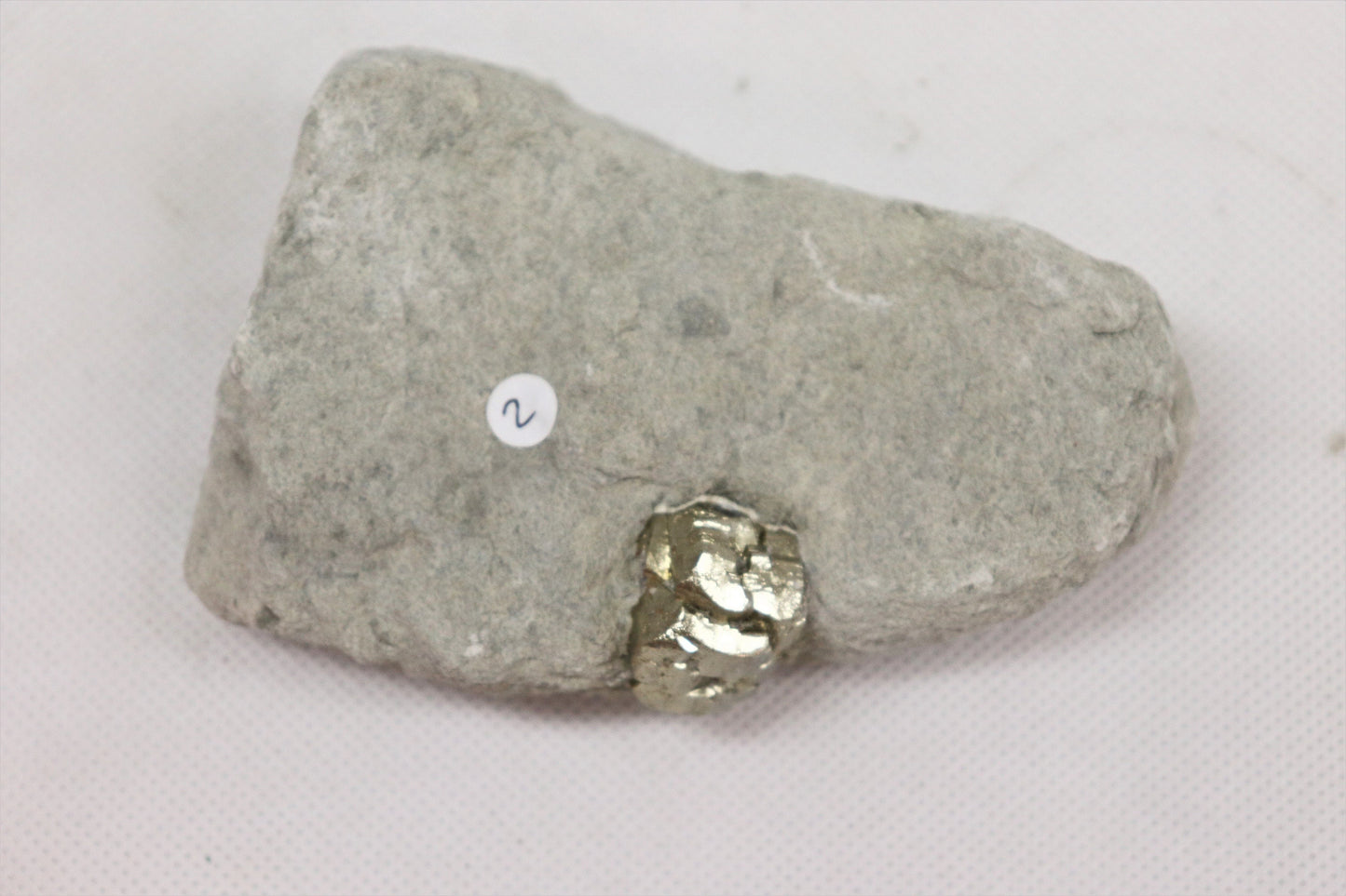 2PYB10) Pyrite cube Specimen In Original Matrix From Spain