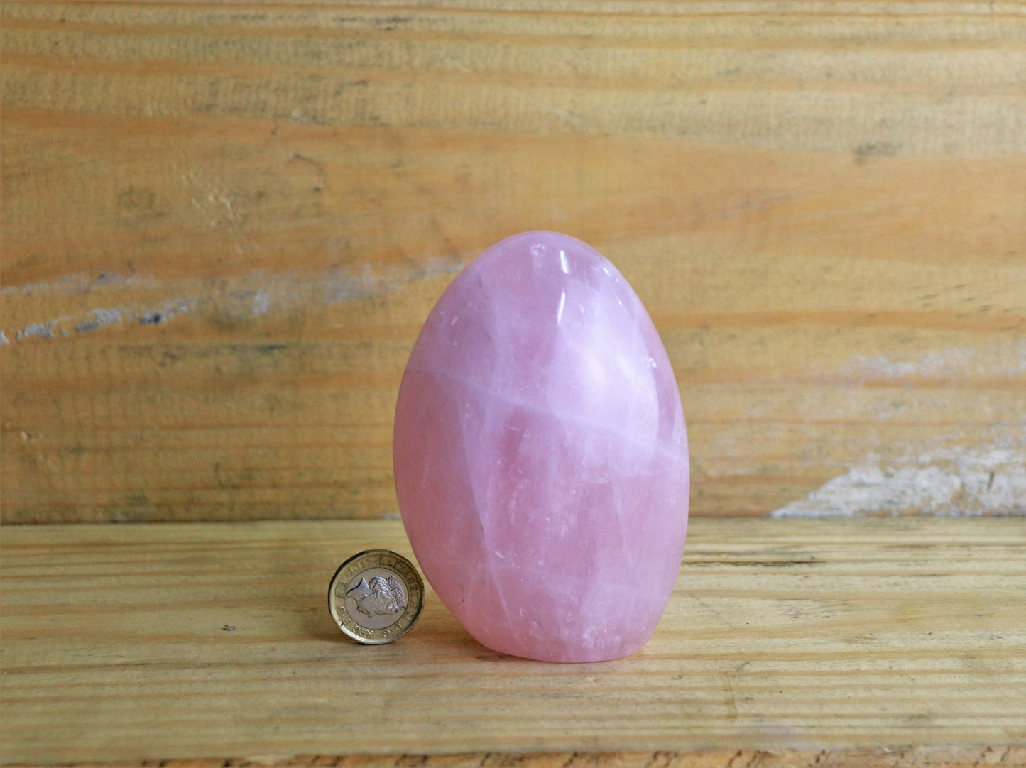 25) Rose Quartz Crystal Freeform