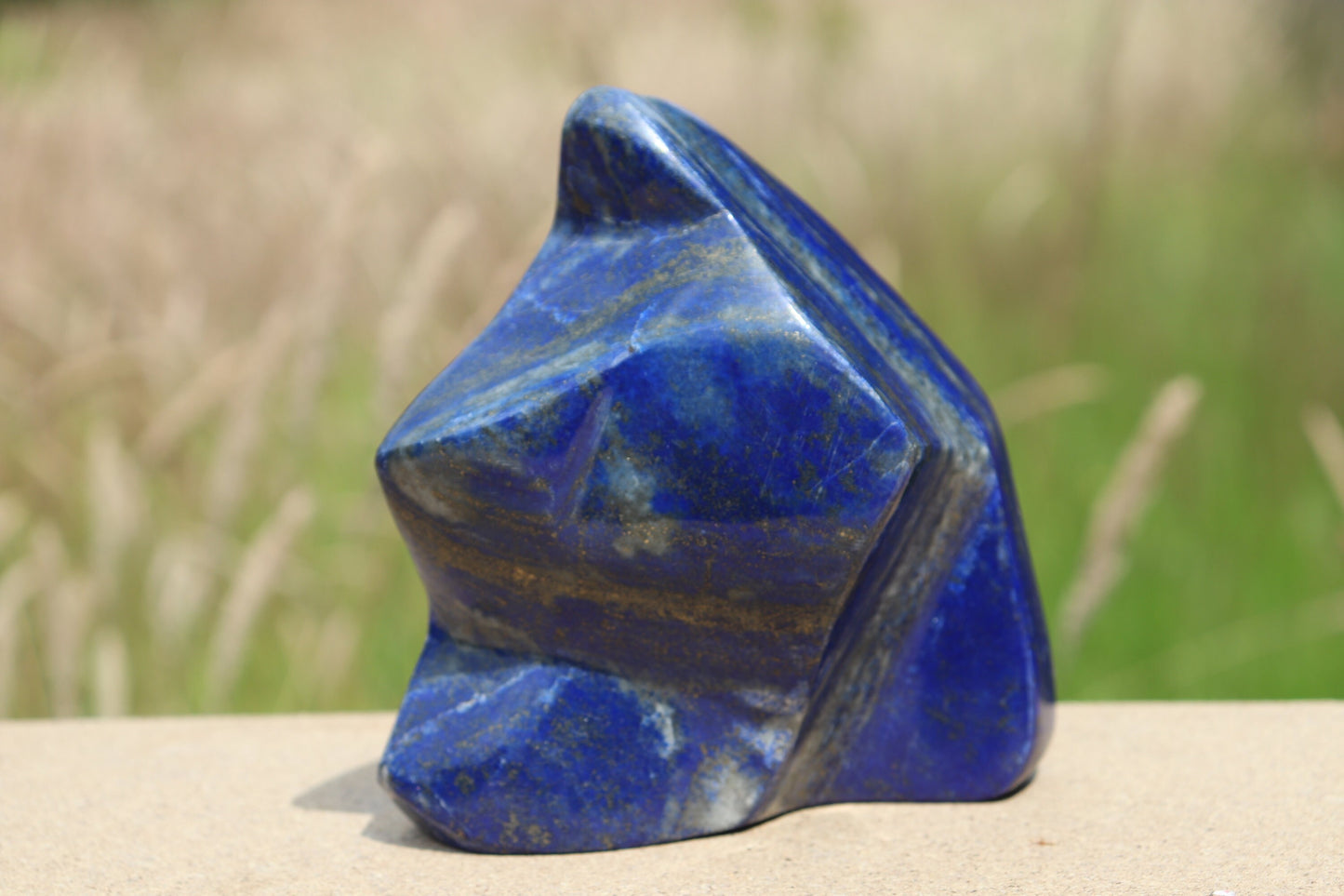 7) lapis lazuli Natural Blue Gemstone Crystal Fools Gold Pyrite Afghanistan