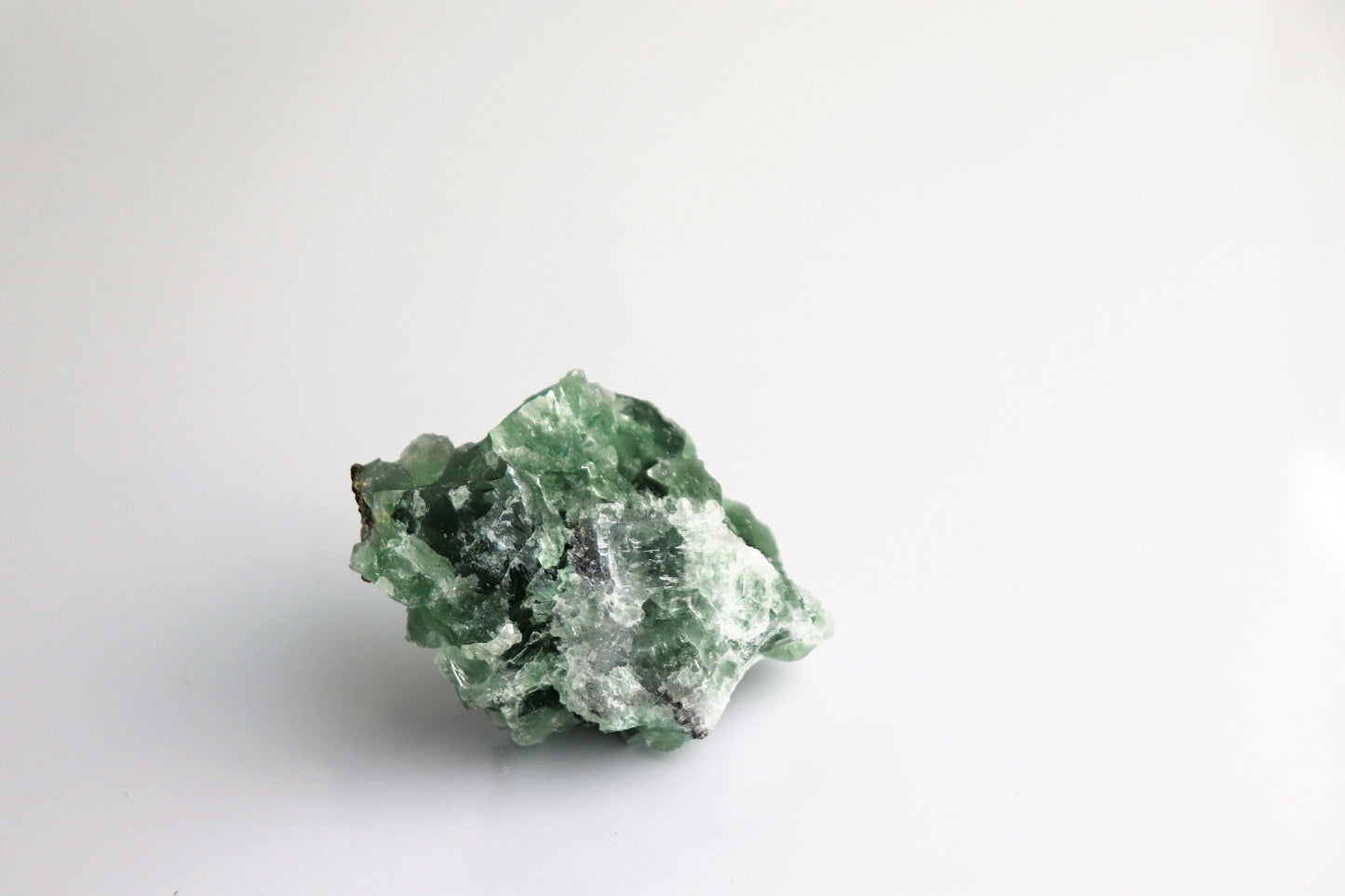 12) Fluorite Crystal + Pyrite Morocco