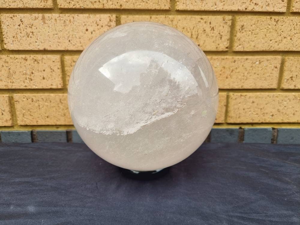 Extra Large Quartz Crystal Sphere 10.6 KG