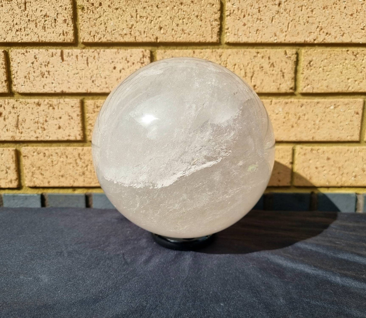 Extra Large Quartz Crystal Sphere 10.6 KG