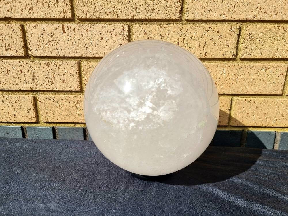 Extra Large Quartz Crystal Sphere 10.6 KG