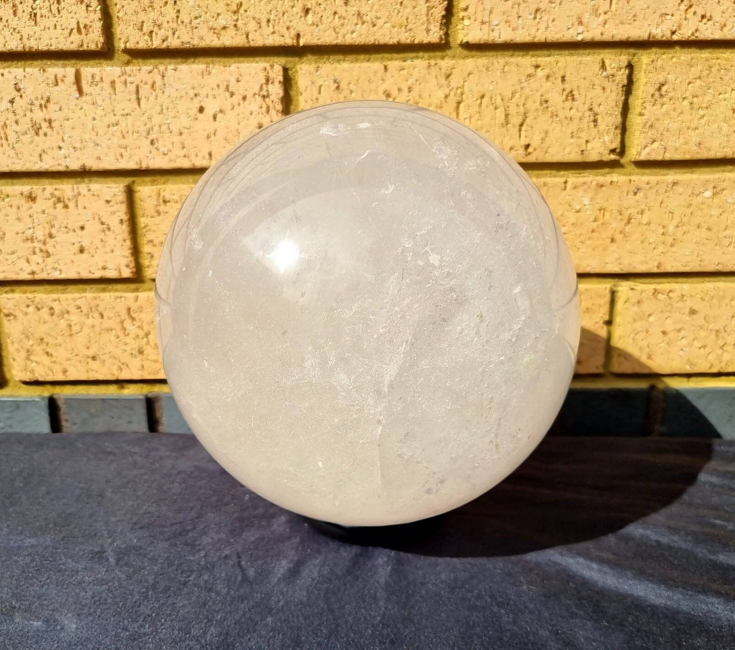 Extra Large Quartz Crystal Sphere 10.6 KG