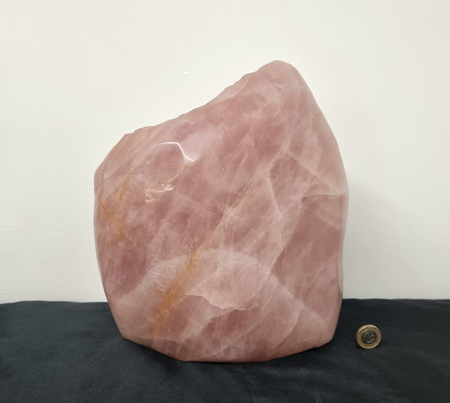 Extra Large Rose Quartz Crystal Freeform