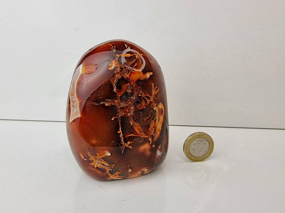 18) Carnelian Crystal Freeform