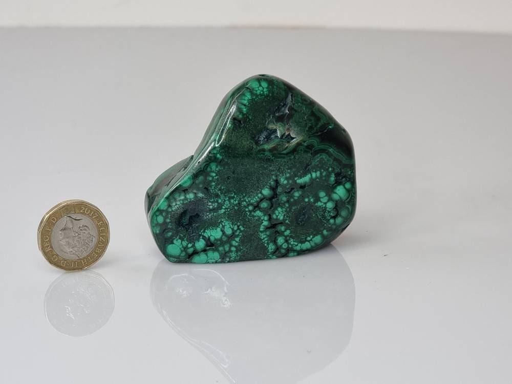 9) Malachite Crystal Polished