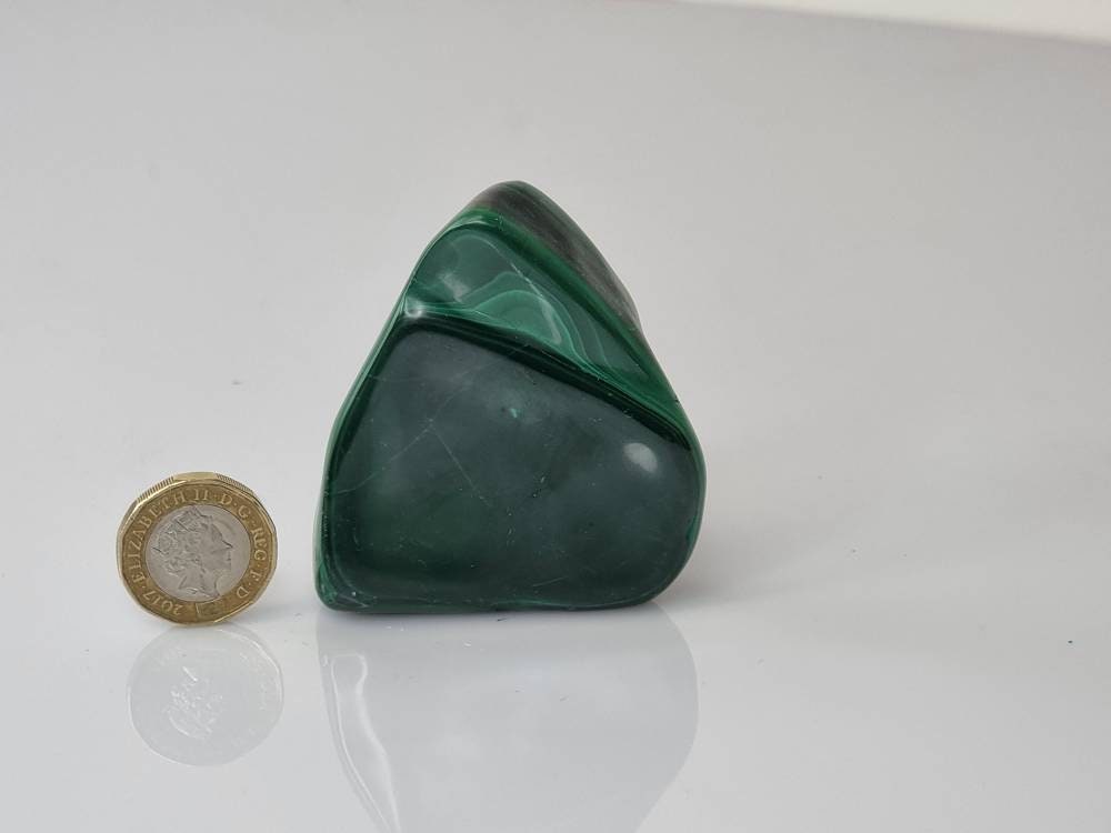12) Malachite Crystal Polished