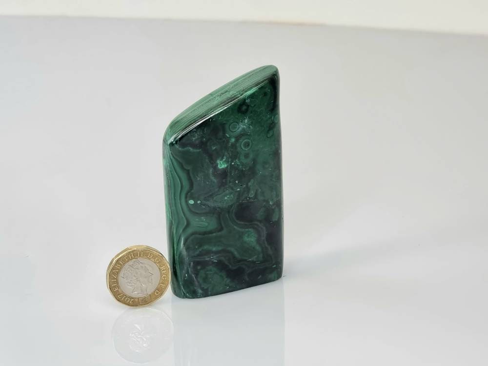 11) Malachite Crystal Polished