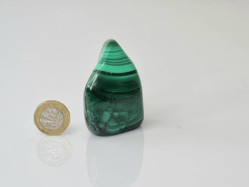 2) Malachite Crystal Polished