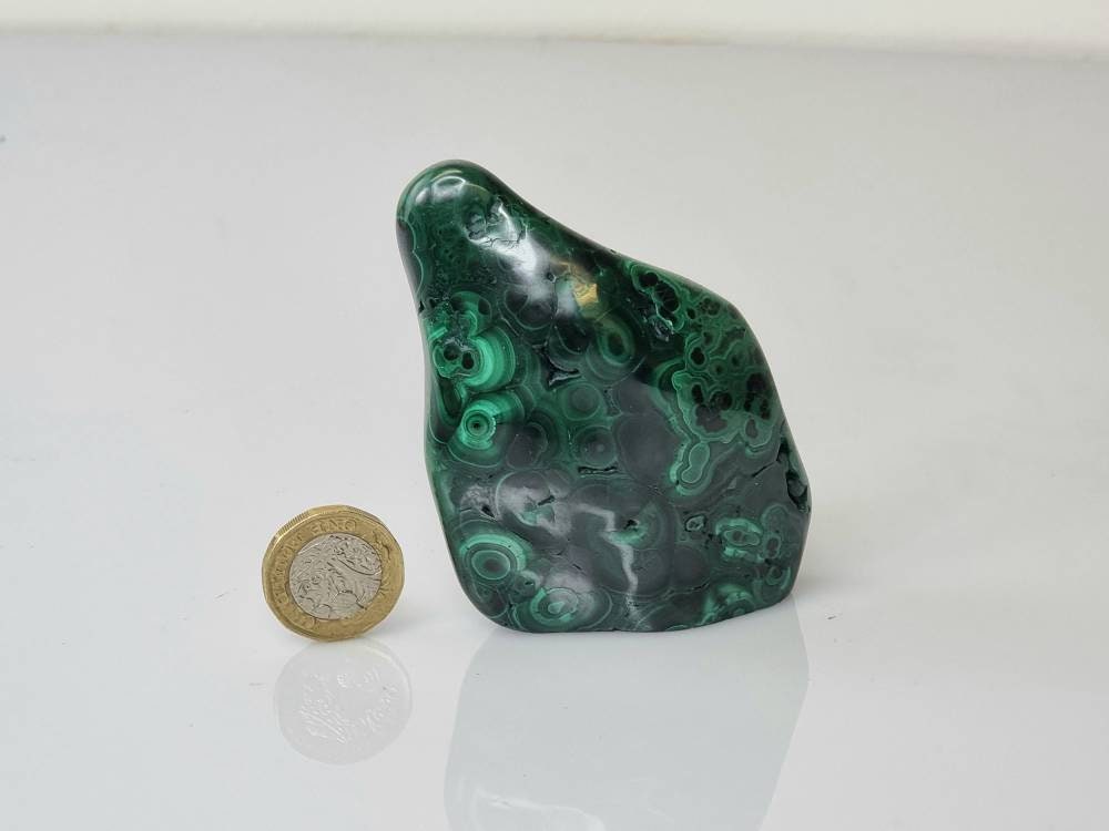 1) Malachite Crystal Polished