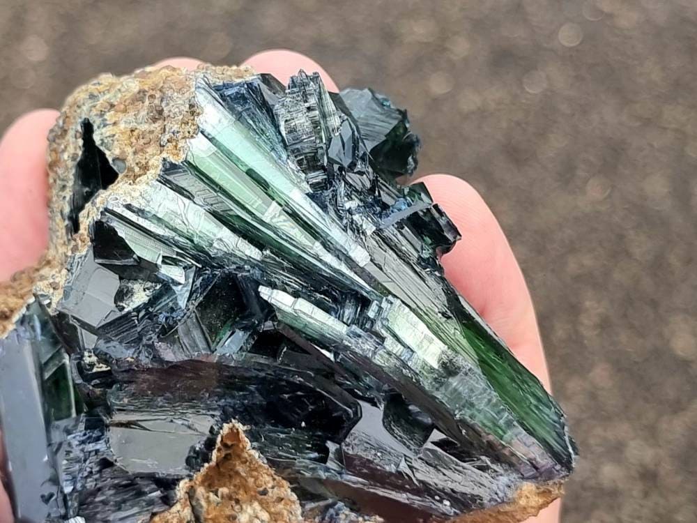 Large Vivianite Crystal