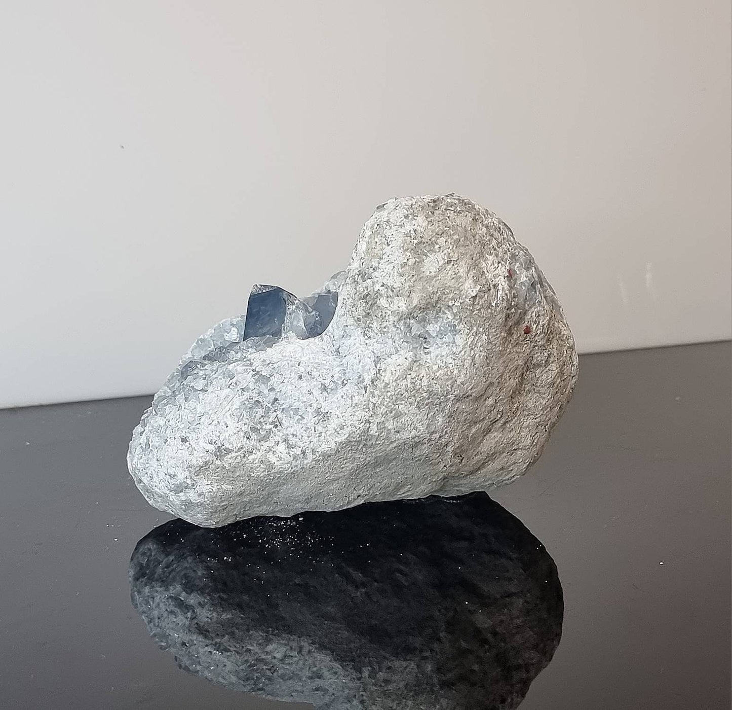 37) Large Celestite Crystal Geode