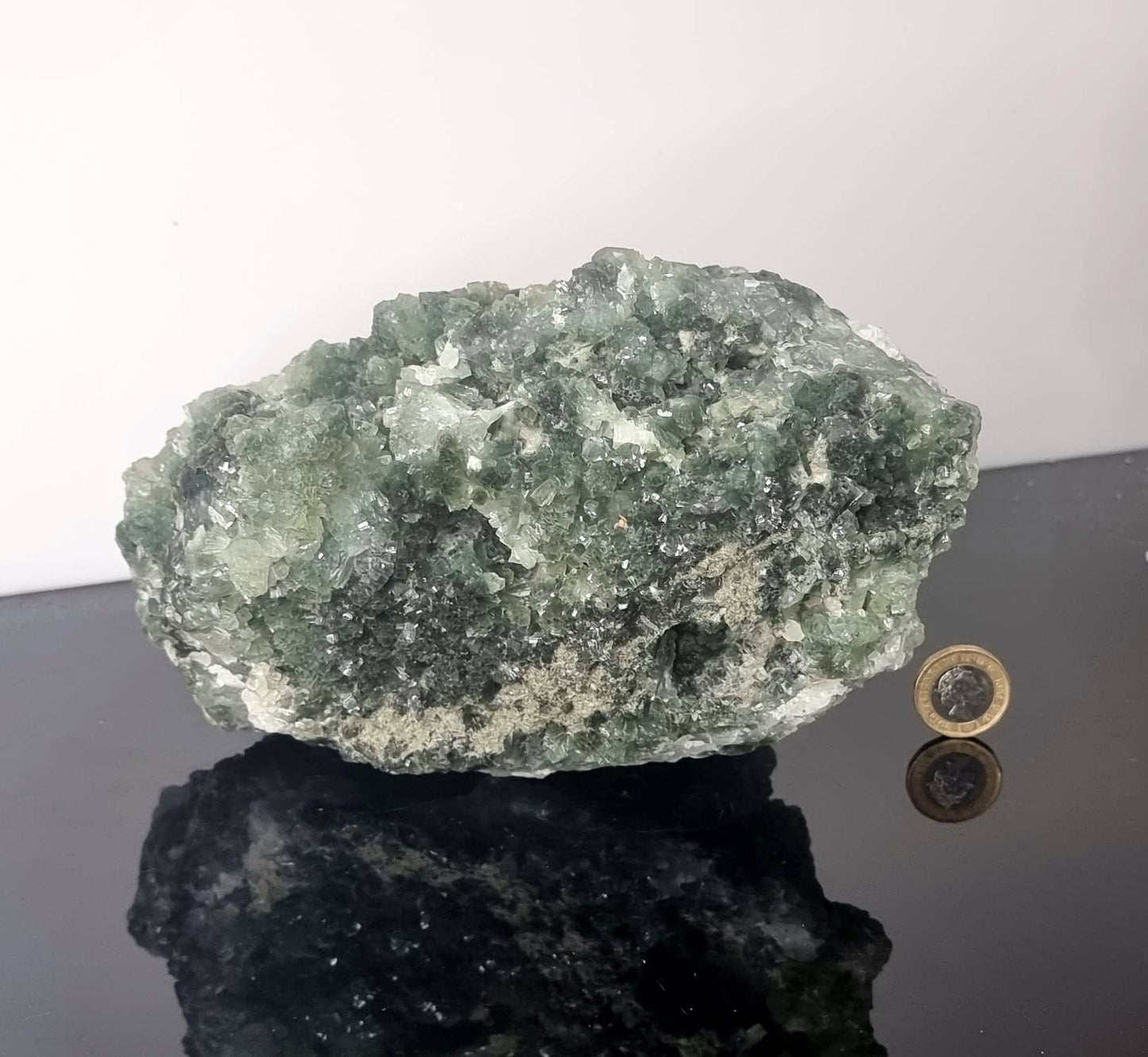 30) Extra Large Prehnite Crystal Cluster 2.73 KG