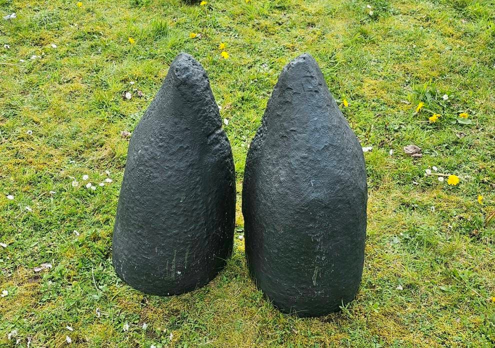 Large Amethyst Quartz Crystal Church Geode Pair 136.85 KG