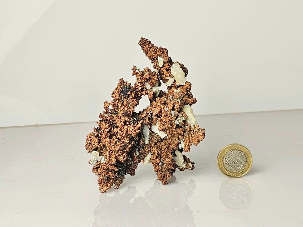 27) large Native Natural Copper Crystal