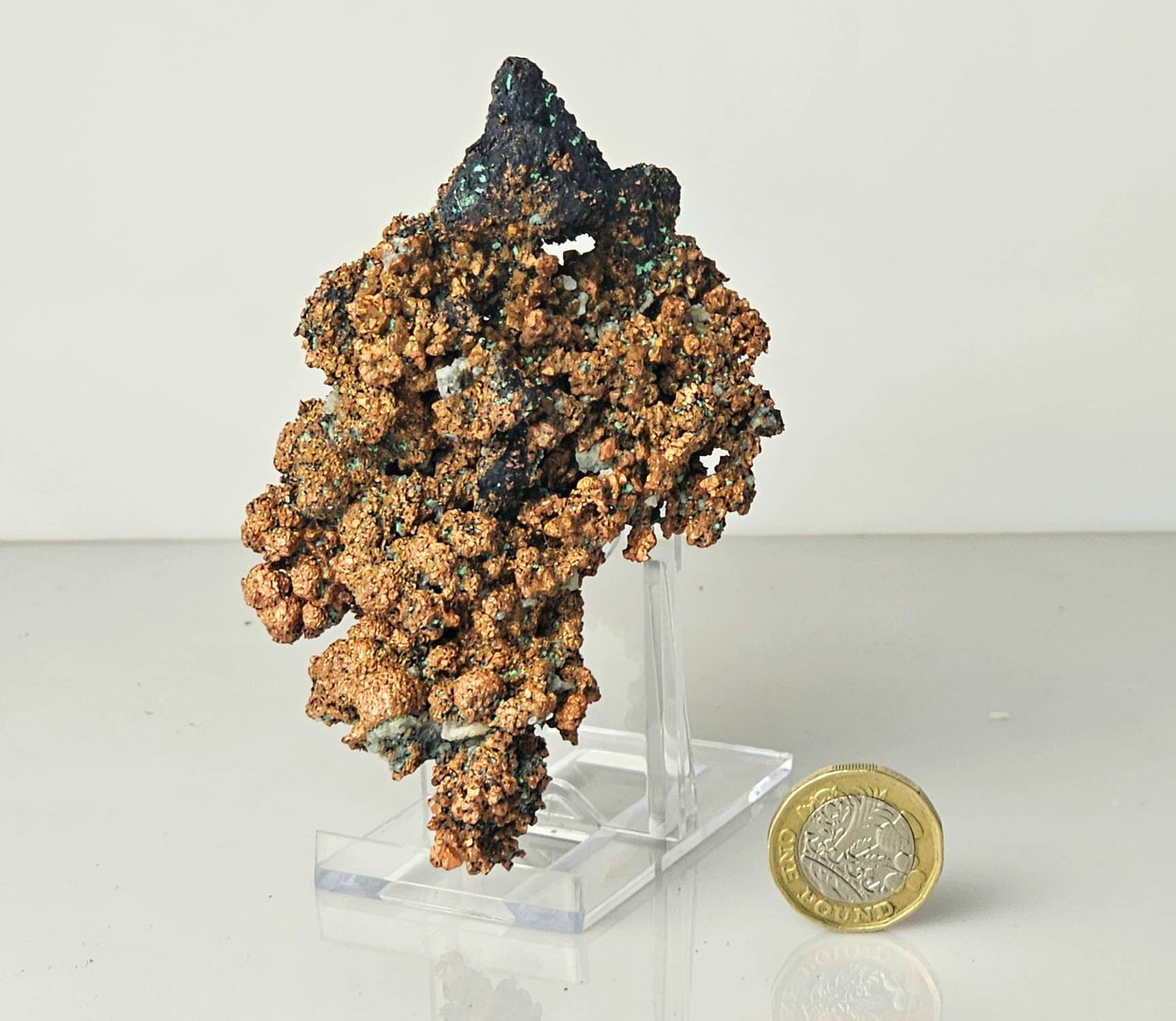15) large Native Natural Copper Crystal
