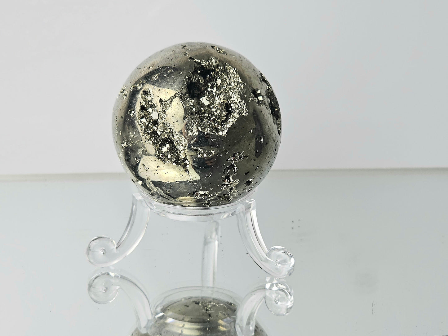 Pyrite Crystal Sphere (#6)