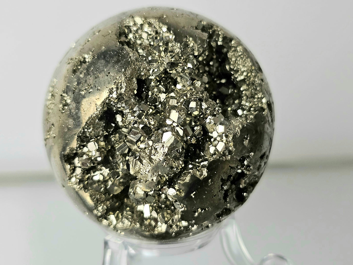 Pyrite Crystal Sphere (#1)