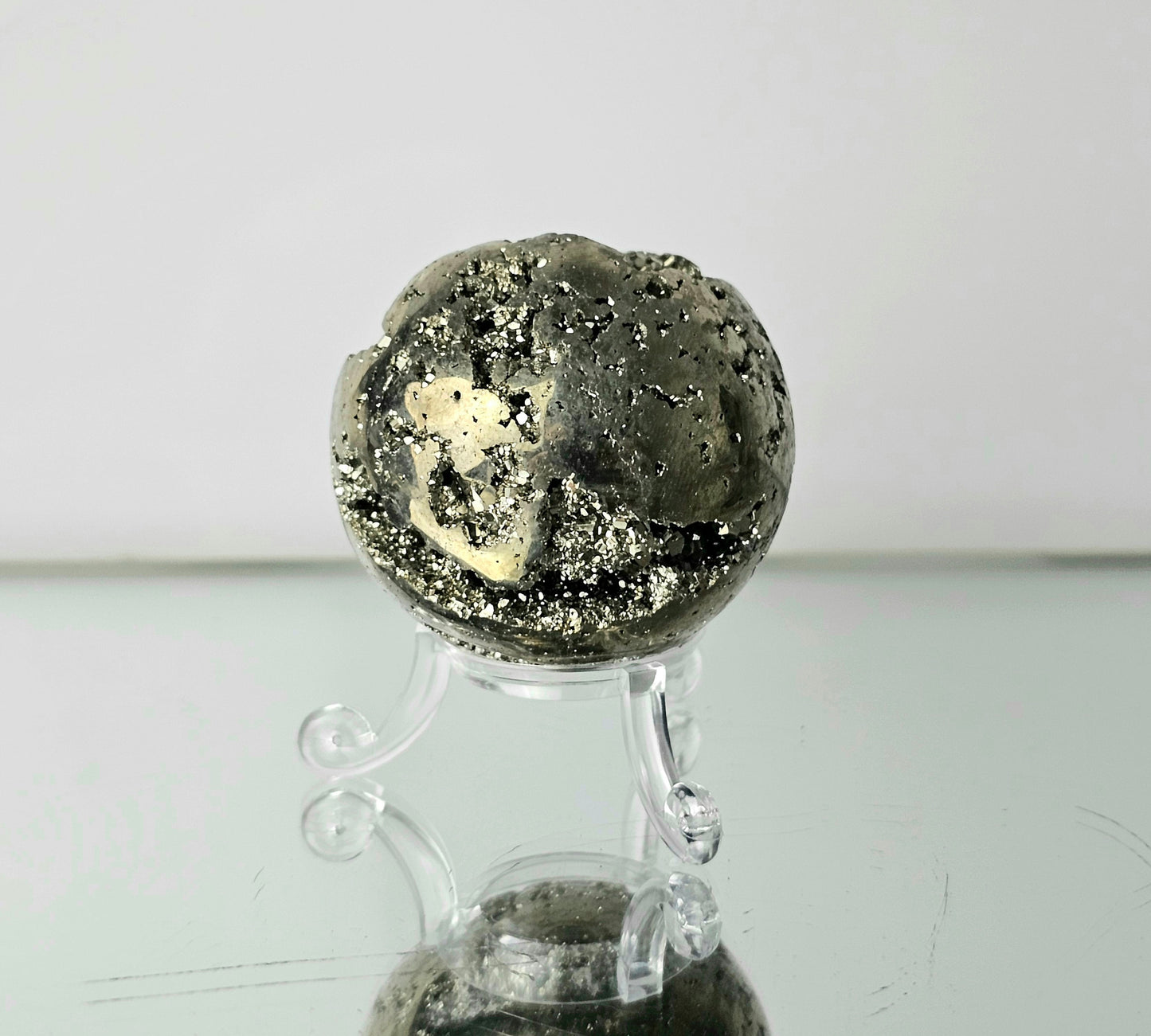 Pyrite Crystal Sphere (#1)