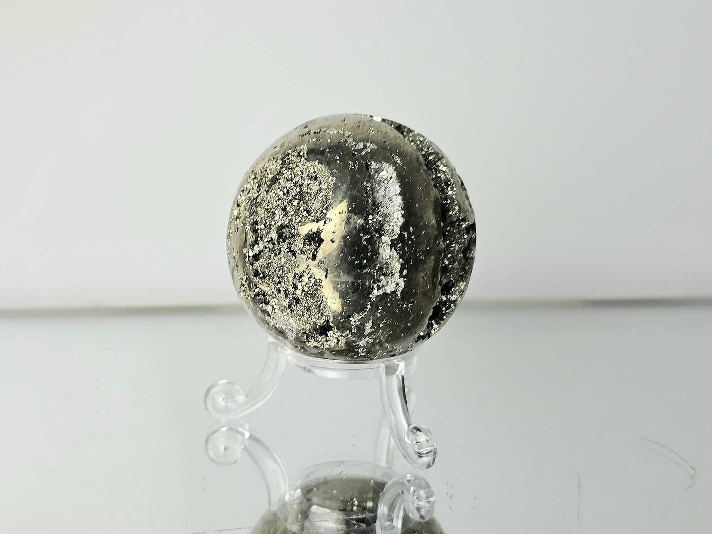 Pyrite Crystal Sphere (#1)