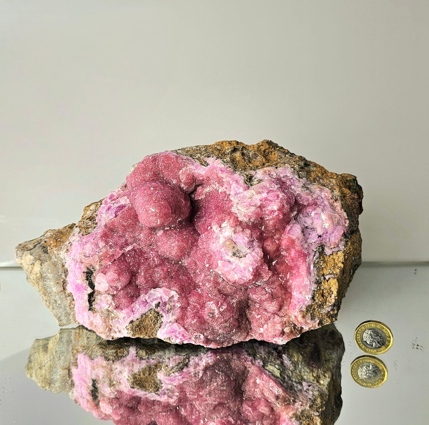 Large Cobalt Calcite Crystal