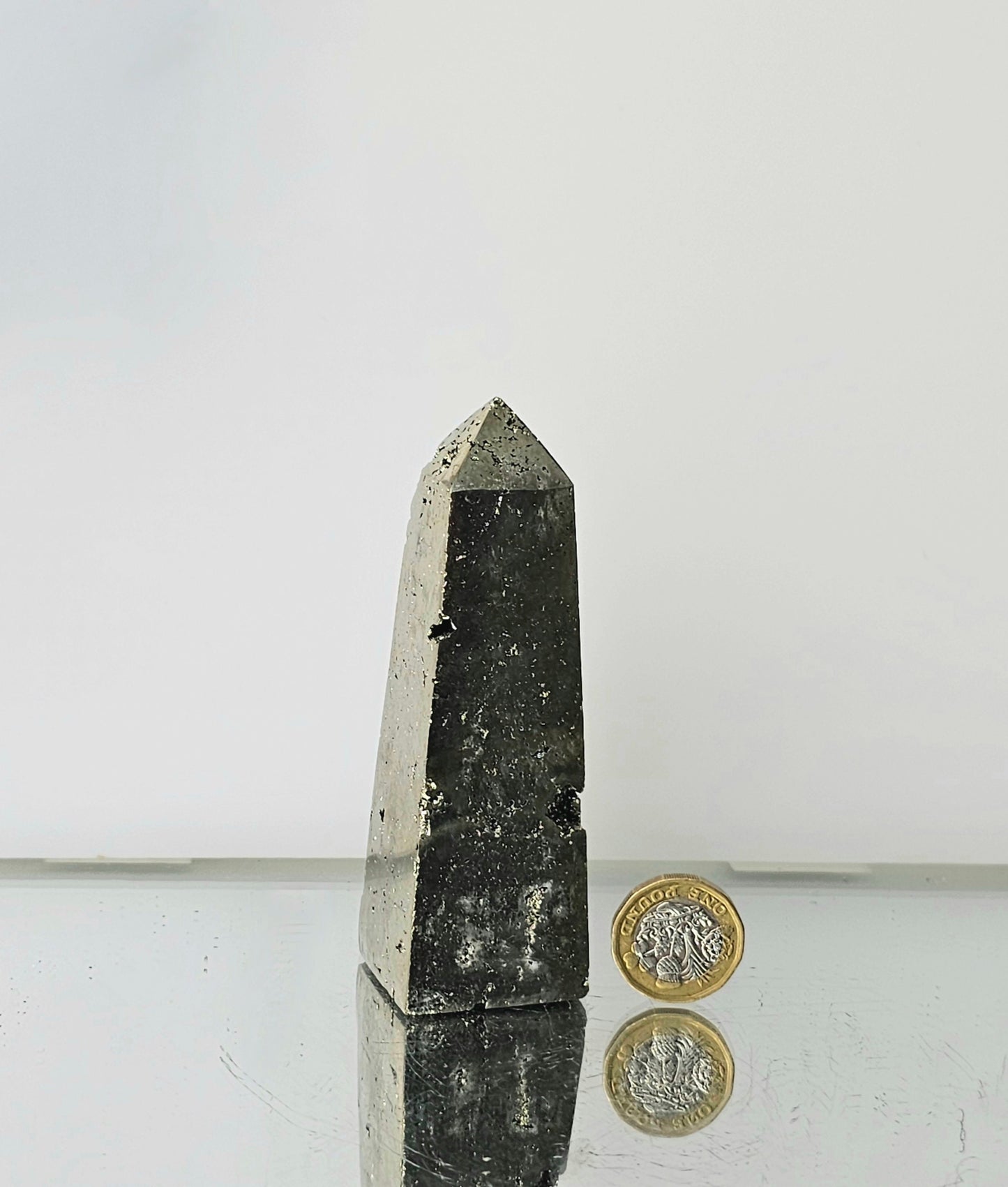 Pyrite Crystal Obelisk (#7)