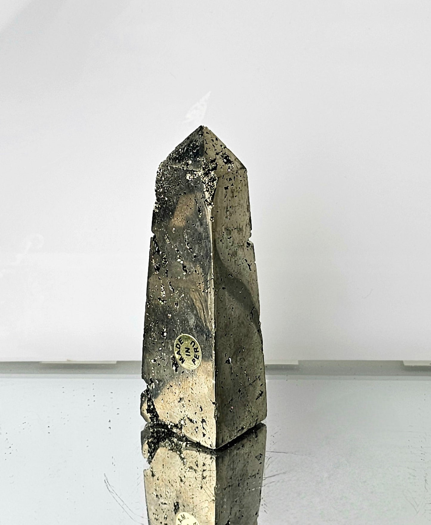 Pyrite Crystal Obelisk (#7)