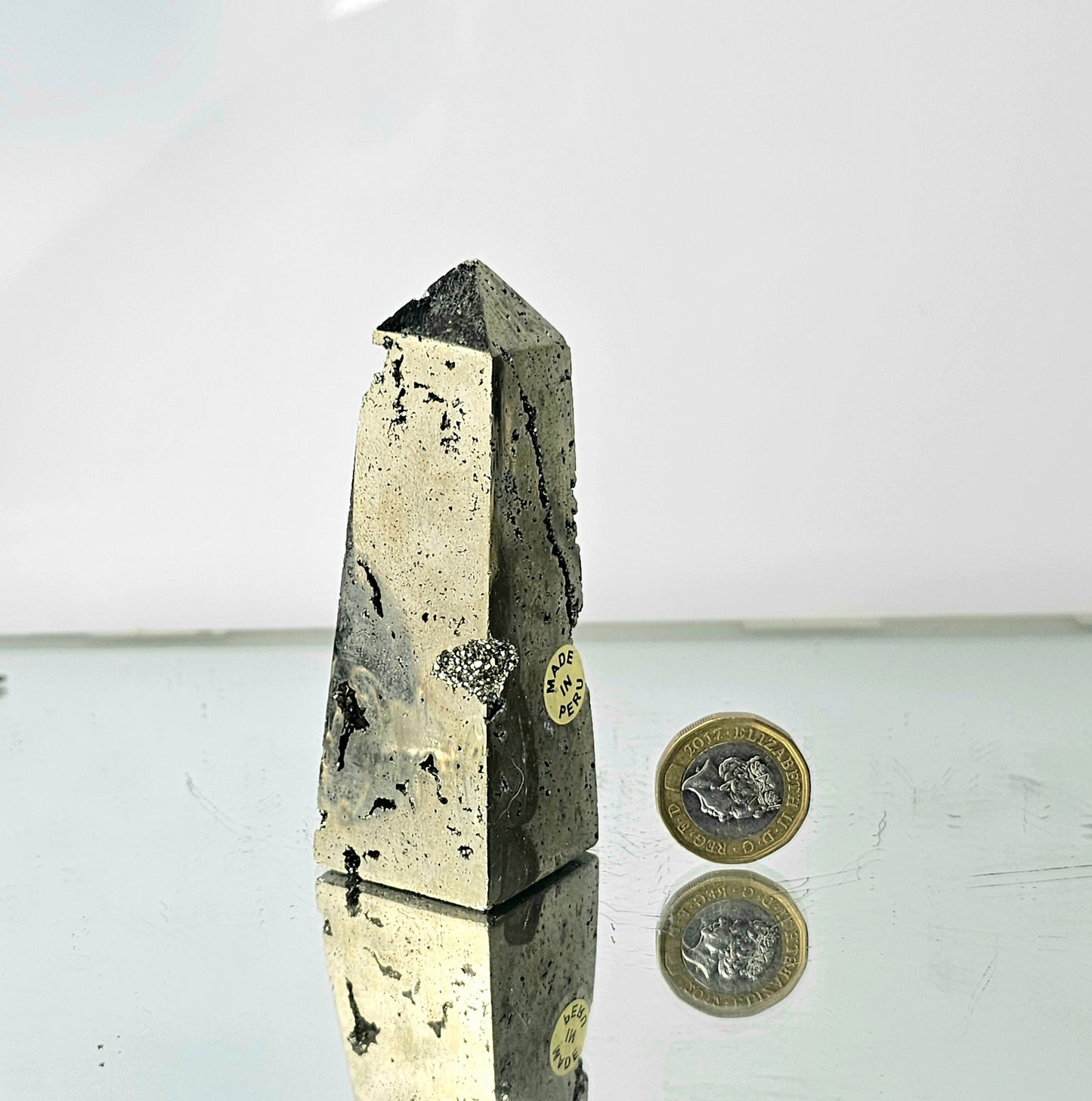 Pyrite Crystal Obelisk (#2)