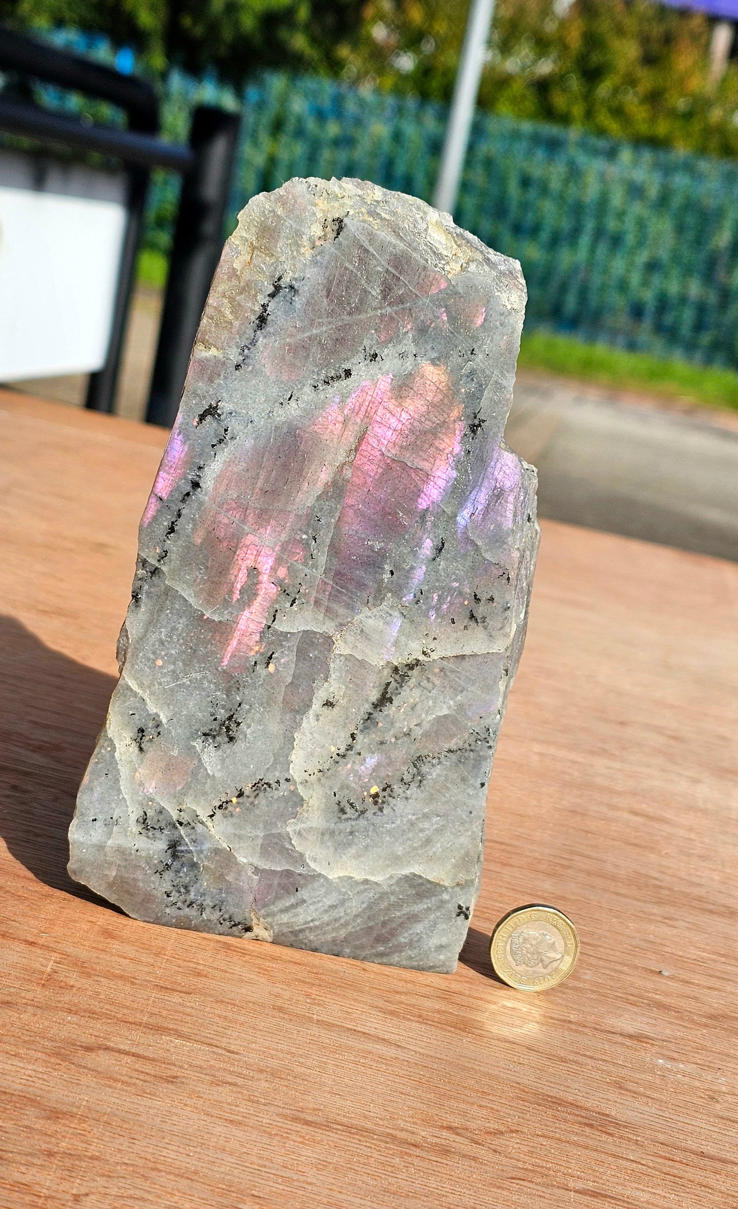 Large Purple Labradorite Crystal (#2)