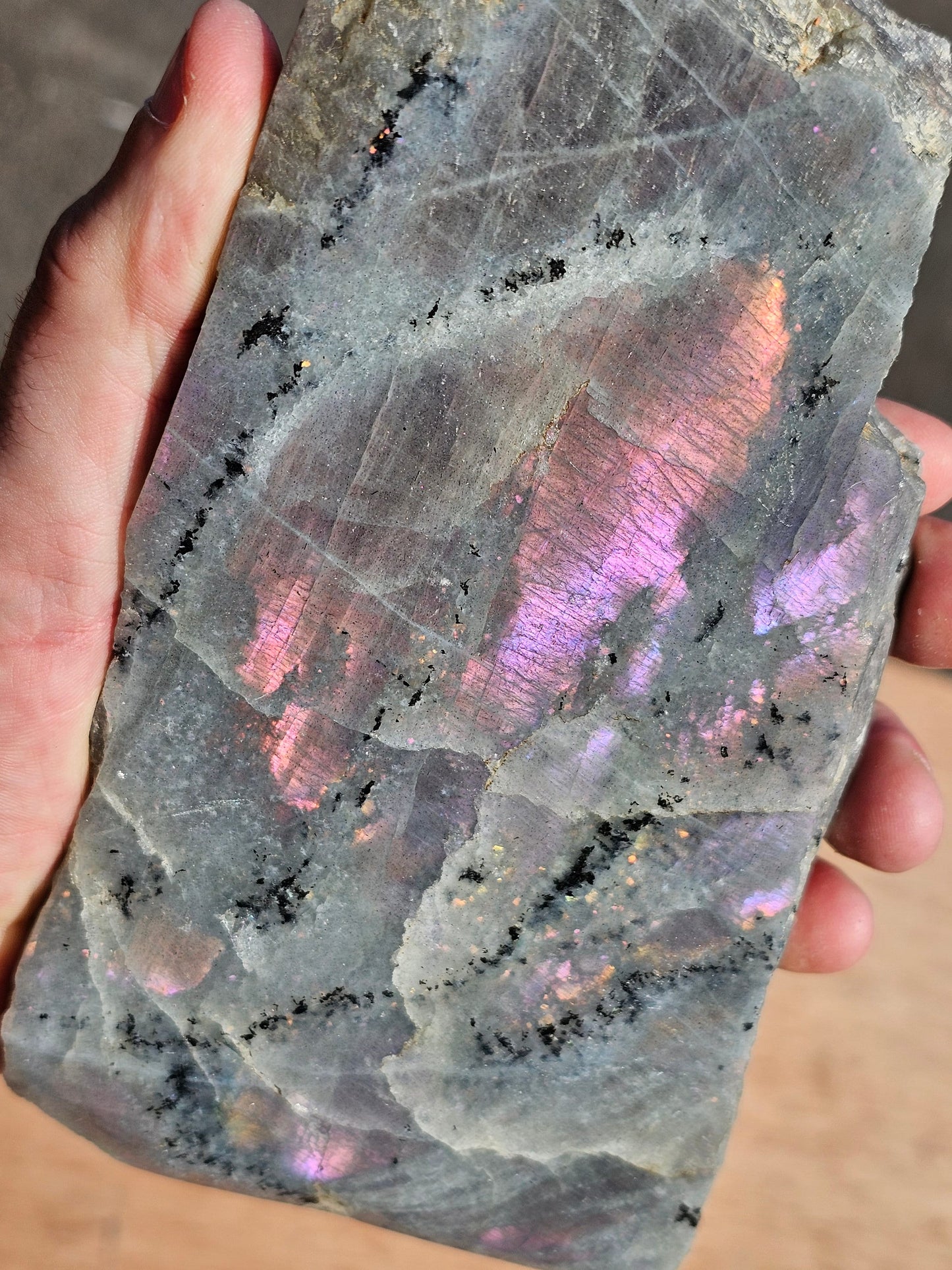 Large Purple Labradorite Crystal (#2)