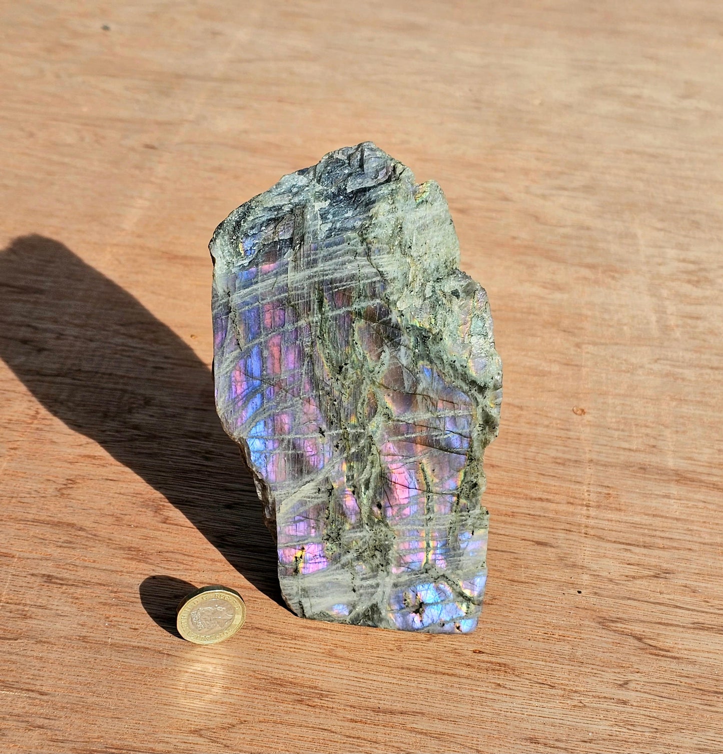 Large Purple Labradorite Crystal (#1)