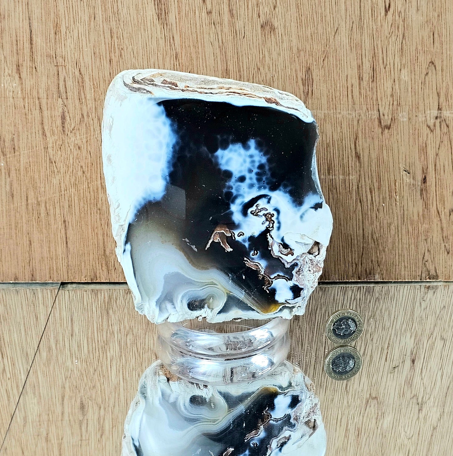 Orca Agate Crystal (#2)