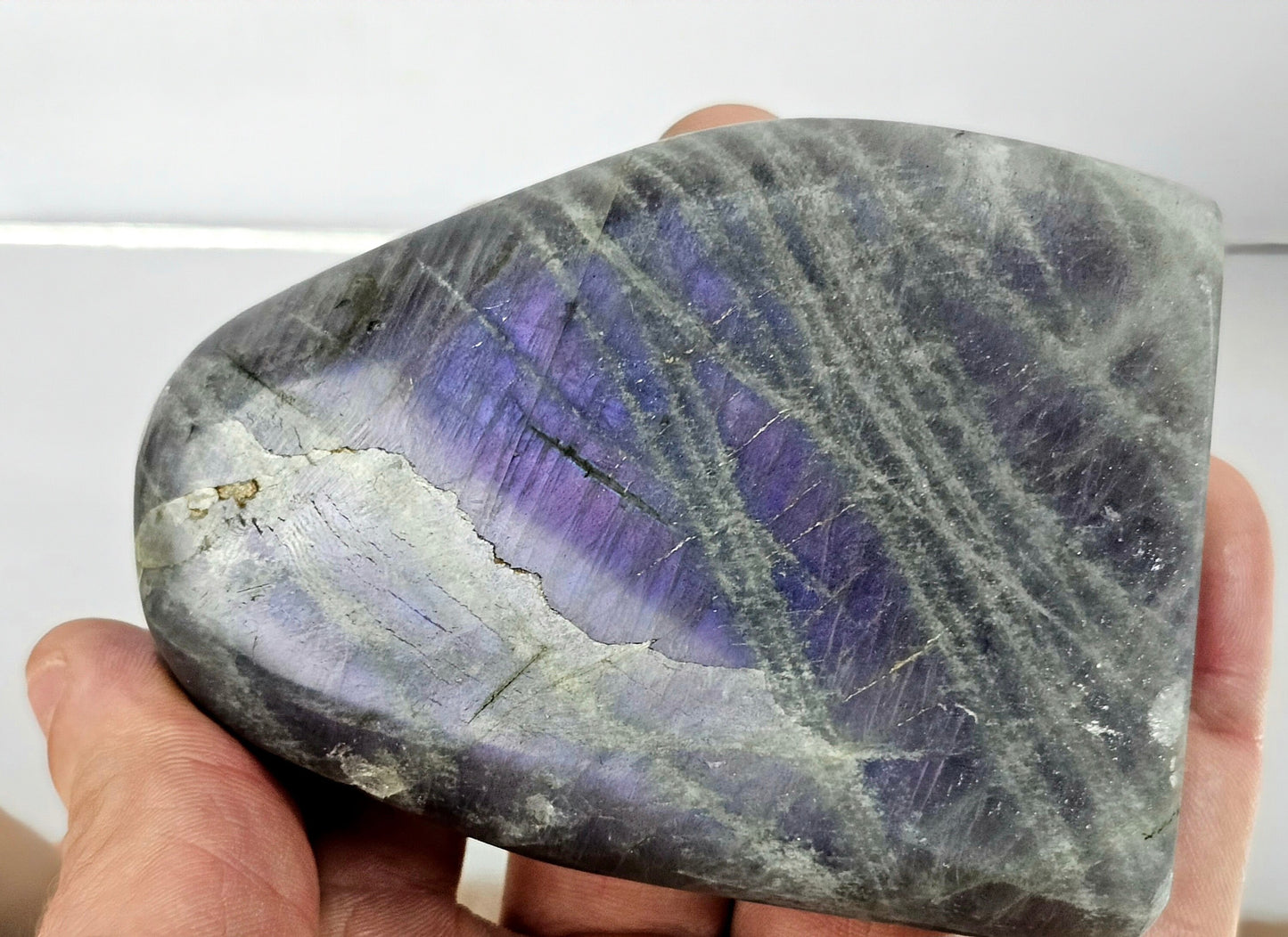 Purple Labradorite Crystal (#10)